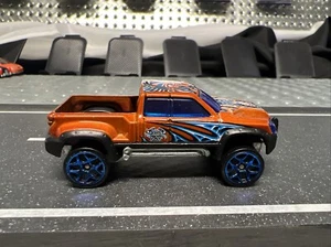 Vintage 2001 Hot Wheels Mega Duty Truck Blue Line Wheels EUC - Picture 1 of 11