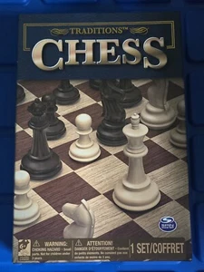 Cardinal Games Traditions Chess Board Game 1 Set - Picture 1 of 2