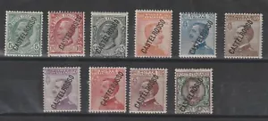 1924 CASTELROSSO ORDINARIA SOPRASTAMPA OBLIQUA 10 V MNH MF125264 - Imagen 1 de 2