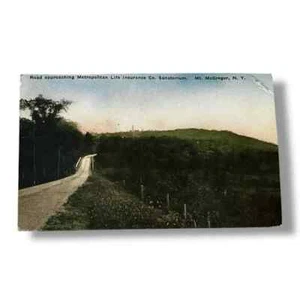 Postal Road Approaching Sanatorium Mt McGregor New York Albertype Co D126 - Imagen 1 de 2