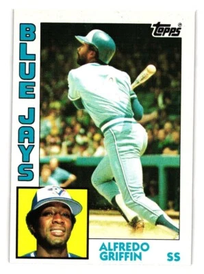 1984 Topps - #76 Alfredo Griffin - Image 1 of 2