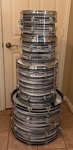 1968 Ludwig Standard Shell Pack - 22"/16"/13"/12" - GREAT Condition!