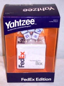 NEW ! FedEx Federal Express Edition Yahtzee Dice Game Fed Ex New in the Box - Picture 1 of 2