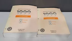 1999 Chevrolet Cavalier Pontiac Sunfire Factory Service Repair Manuals - Picture 1 of 15