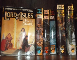 Lot David Drake LORD OF THE ISLES Queen Demons Servant Dragon Master Cauldron HC - Imagen 1 de 6