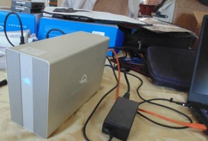 owc 4TB Mercury Elite Pro Dual with 3-port HUB (2 Seagate 7200 rpm) USB-C 3.2 - Picture 1 of 13