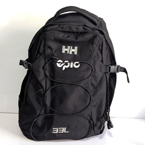Helly Hansen Backpack Black 33L Dublin Casual Pockets Straps Bag School Work - Picture 1 of 7