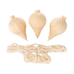 3Pcs Trompos DIY Holz Kreisel Kreisel für Kinder Anfänger Party Supplies - Bild 1 von 6