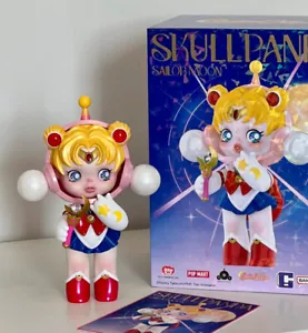 Authentic POP MART Skullpanda X Sailor Moon Figure Factory Sealed Box Hot Toy - Picture 1 of 7