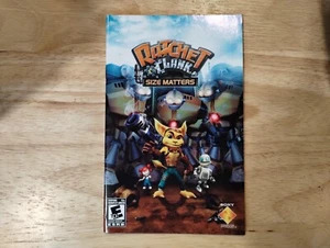 Ratchet & Clank Size Matters PS2 PlayStation 2 solo manuale di istruzioni - Foto 1 di 3