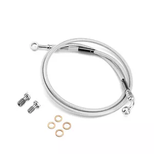 Non-ABS Brake Line Kit Front +6" Fit For Harley Sportster XLH883 XL1200C XL883C - Picture 1 of 8