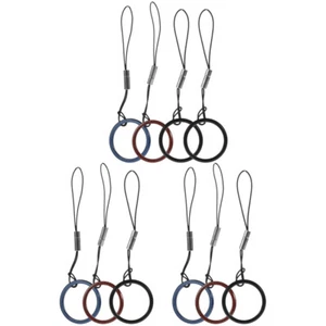 10 Pcs Hand Grip Cell Phone Holder Case Ring Buckle Lanyard Lanyards - Zdjęcie 1 z 12