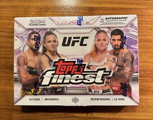 UFC TOPPS FINEST Hobby Box (2 AUTOS) Brand New Sealed!!!  2024. - Picture 1 of 2