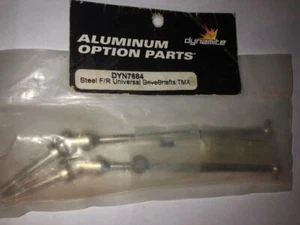 DYNAMITE ALUMINUM OPTION PARTS DYN7684 STEEL F/R UNIVERSAL DRIVESHAFTS TMX - Picture 1 of 2