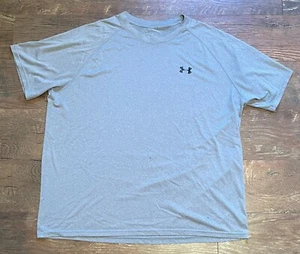 Under Armour Herren Gr. 2XL T-Shirt sportlich grau Training Sport Kurzarm - Bild 1 von 3