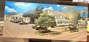 Large Postcard Of The Good & Plenty Amish Family Style Restaurant In PA 1970s - Picture 1 of 4