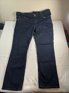 Levis 511 Slim Fit Jeans Herren Größe 38x30 Mid Wash Blau Stretch Distressed Denim - Bild 1 von 9