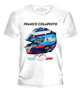 COLAPINTO - F 1 - weißes T-Shirt Erwachsene Modell 3 DGT - Baumwolle Ask Size - Argentinien - Bild 1 von 5