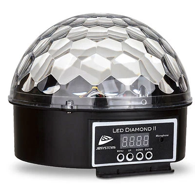 LED Diamond II DMX Lichteffekt Kugel für Disco Club Party Bar Spiegelkugel DJ - Bild 1 von 4