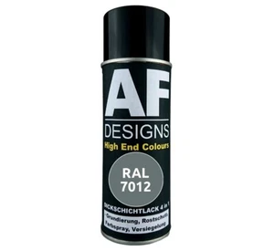 Vernice spray antiruggine 4 in 1 PER RAL 7012 colore grigio basalto primer bomboletta spray - Foto 1 di 3