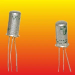 AC125F VI ORIGINAL TUNGSRAM GERMANIUM PNP TRANSISTOR 125 mW 0.1A - Picture 1 of 5
