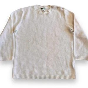 J.Crew Angora Cachemira Mezcla Lana Jersey Suéter Tejido Suave Cristal Embellecido - Imagen 1 de 6