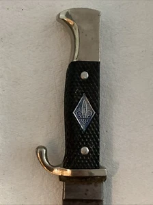 Altes Fahrtenmesser Pfadfinder Solingen Germany Jagdmesser Ohne Scheide - Bild 1 von 7