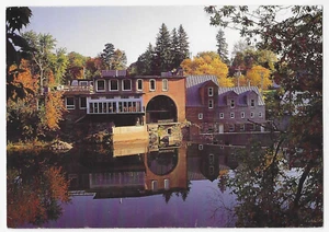 Simon Pearce Die Mühle Postkarte Quechee Vermont Ottauquechee River Kunststudio - Bild 1 von 2