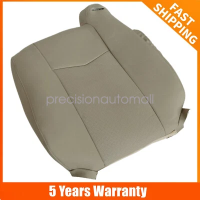 Cubierta de asiento de cuero de repuesto para techo del conductor color tostado para Cadillac SRX 2004-2009 Foto 1 de 4