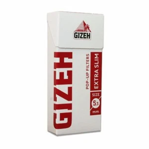 Filtri Gizeh Bastoncini Filtro Extra Slim Diametro 5,3mm 1 Scatola 10 Confezioni 1260 Filtri - Foto 1 di 2