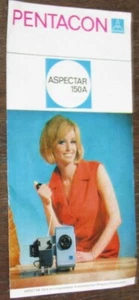 PROSPEKT DDR- DIAPROJEKTOR 1970 PENTACON Aspectar 150 A - Bild 1 von 3