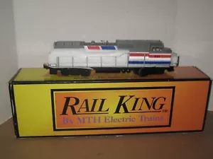 MTH O Gauge Rail King AMTRAK Dash-8 3-Rail Diesel RK-2003 - Picture 1 of 8