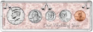 Our Wedding Year Coin Gift Set, 2016 - Picture 1 of 2