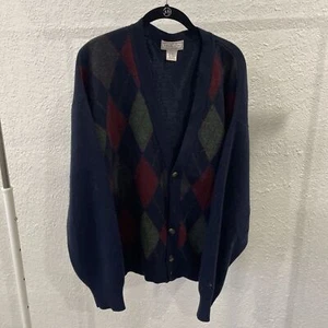 MURANO Herren MADE IN ITALY ITALIAN Wolle Strick Cardigan Pullover Gr. Large - Bild 1 von 6