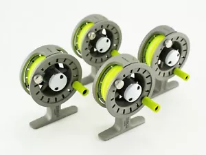 (LOT OF 4) ZEBCO CRAPPIE JIGGING FISHING REEL NO BOX 21-41466 - Picture 1 of 4