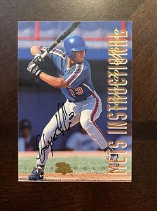 EDGARDO ALFONZO 1994 CLASSIC GOLD AUTOGRAPHED SIGNED AUTO BASEBALL CARD. 166 MET - Picture 1 of 1