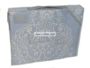 NICOLE MILLER Periwinkle Blue Medallion 3P FULL/ QUEEN DUVET SET NEW - Picture 1 of 4