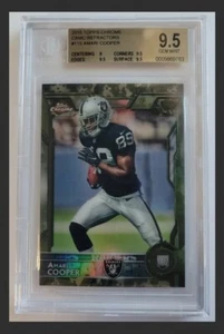 Amari Cooper 2015 Topps Chrome Camo Refractor BGS #/499 RAREš„GEM MINT - Picture 1 of 3