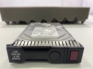 872487-B21 - HPE 4TB 12G SAS 7.2K LFF 3.5 SC DS 512n MDL HDD 872745-001 - Picture 1 of 2