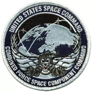 PARCHE DE COMANDO ESPACIAL DE ESTADOS UNIDOS-USSPACECOM - CFSCC- DELTA 5-Vandenberg SFB-USSF - Imagen 1 de 5