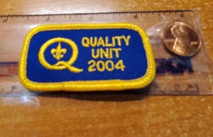 Quality Unit 2004 Embroidered Patch, BSA Boy Scouts Of America Uniform {ww} - Picture 1 of 2