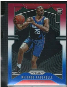Prizm Basketball #271 2019-20 Mfiondu Kabengele rojo blanco azul Prizm - Imagen 1 de 2