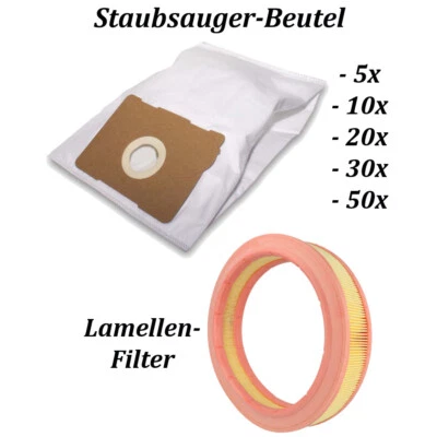 Staubsauger-Zubehör: Saugbeutel (5x - 50x), Lamellenfilter für Protool VCP 170 E - Bild 1 von 4