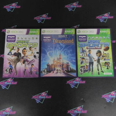 Kinect Deportes / Deportes Temporada 2 / Disneyland Adventures Xbox 360 Paquete En Caja -.. Foto 1 de 4