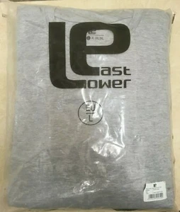Lower East Mens 10 Pack Short Sleeve Cotton T-Shirts Large BNWT Black/White/Grey - Picture 1 of 3
