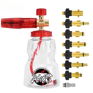 Pressure Washer Brass Snow Foam Lance Foam Nozzle Car Wash Foam Maker Pressure - Picture 1 of 36