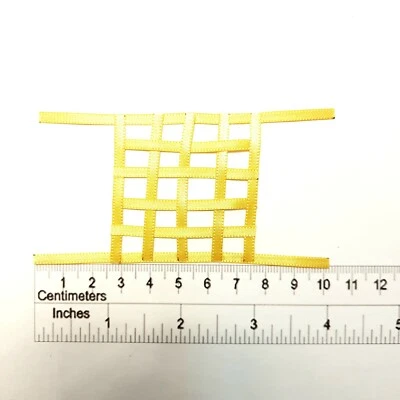 RC 1/10 Small/4Doors Window Net Mesh Cover Scale Drift Car Body Accessories - Image 1 of 4