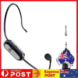 Wireless Microphone Headset 2.4G Mic System Headset Mic for Teach Outdoor Speech - Picture 1 of 12