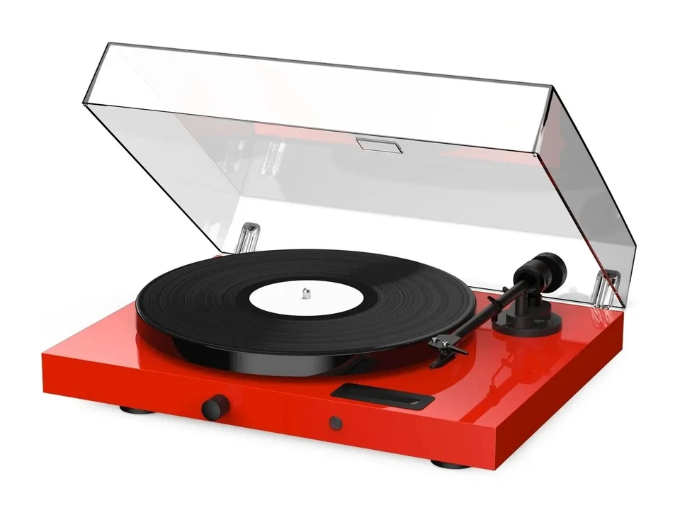 Tocadiscos Pro-Ject Juke Box E1, rojo, nuevo, nuevo, embalaje original, de distribuidor especializado - Imagen 1 de 1