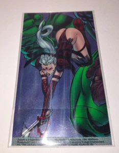 1994 Wildstorm Wild C.A.T.S Chrome Widevision Trading Card Double Chrome Card D6 - Picture 1 of 2
